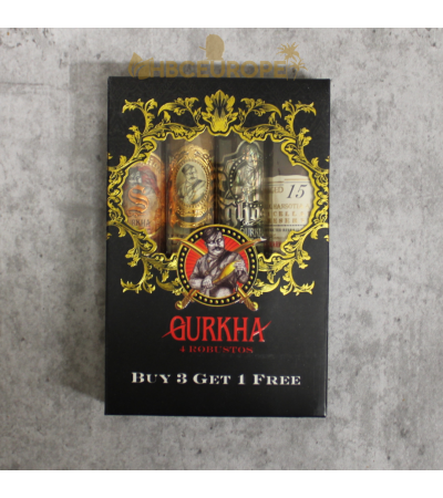 Gurkha 4 Robustos Puro - 4'lü Paket