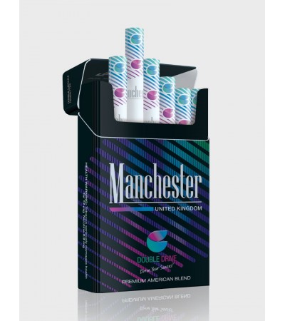 Manchester Double Drive Menthol & Böğürtlen Sigara