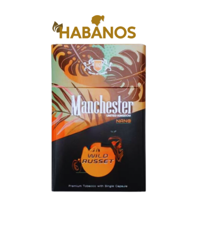 Manchester Wild Russet Nano SuperSlim Portakal Aromalı Sigara