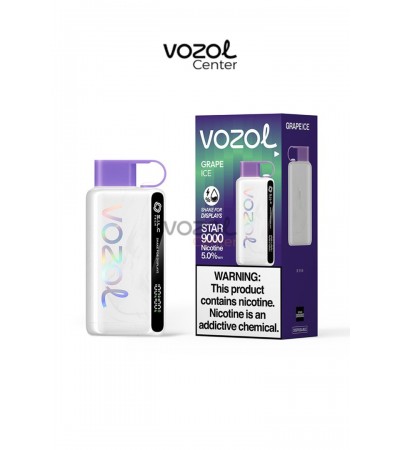 Vozol 12000 Puff  Puff Grape Ice