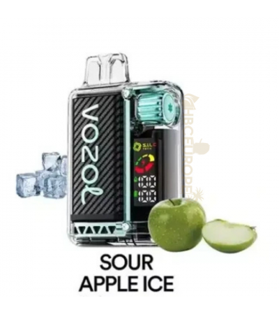 SOUR APPLE ICE EKŞİLİ ELMA BUZ Aromalı VISTA 20000 Çekim Vozol 