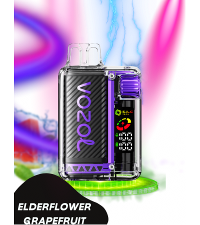 Vozol 20000 Elderflower Grapefruit