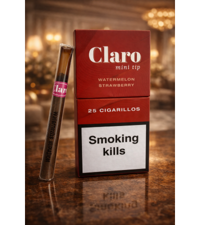 Claro Mini tip Karpuz Çilek Aromalı Tekli Puro