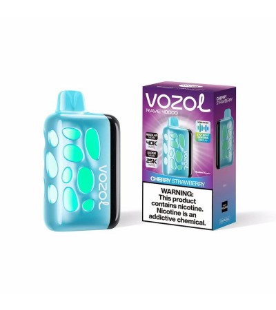Vozol Rave 40000 Cherry Strawberry