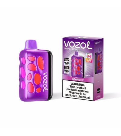 Vozol Rave 40000 Grape Ice