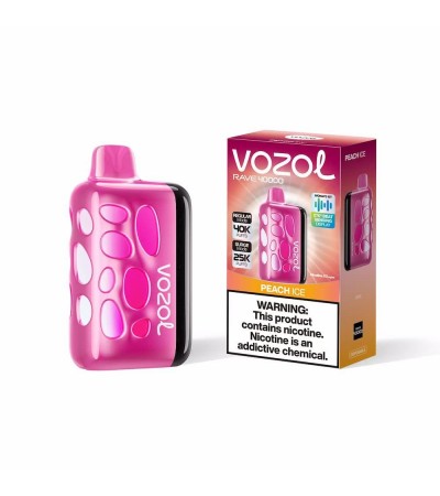 Vozol Rave 40000 Peach Ice