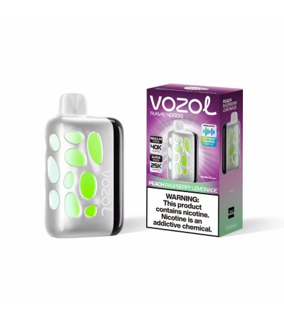 Vozol Rave 40000 Peach Raspberry Lemonade