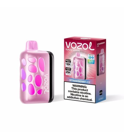 Vozol Rave 40000 Strawberry Ice