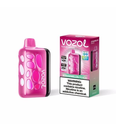 Vozol Rave 40000 Strawmelon Peach