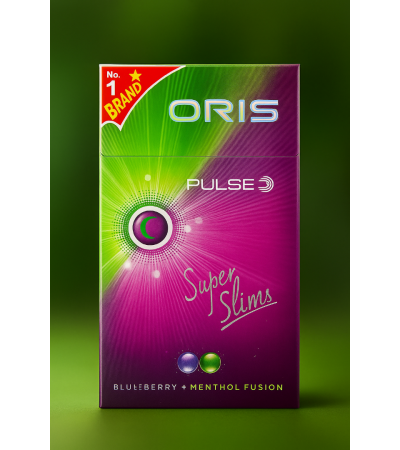 Oris Pulse Blueberry Menthol Fusion SuperSlims Sigara