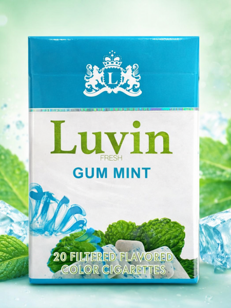Luvin Fresh Nane Sakız Kalpli Aromalı Sigara