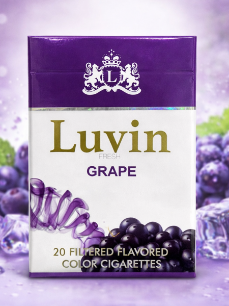 Luvin Fresh Üzüm Kalpli Aromalı Sigara