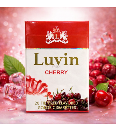 Luvin Fresh Chery Aromalı Kalpli Sigara