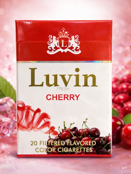 Luvin Fresh Chery Aromalı Kalpli Sigara