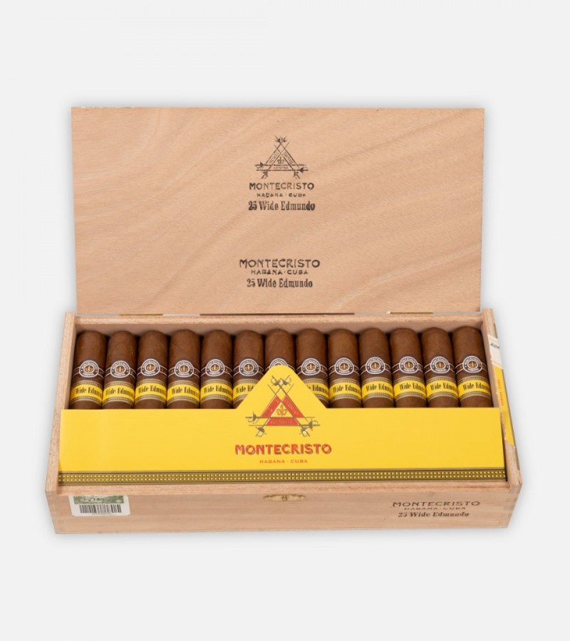 Montecristo Wide Edmundo 25'li Cuba Puro - Montecristo Wide Edmundo 25 ...