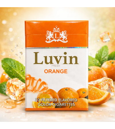 Luvin Fresh Portokal Kalpli Aromalı Sigara